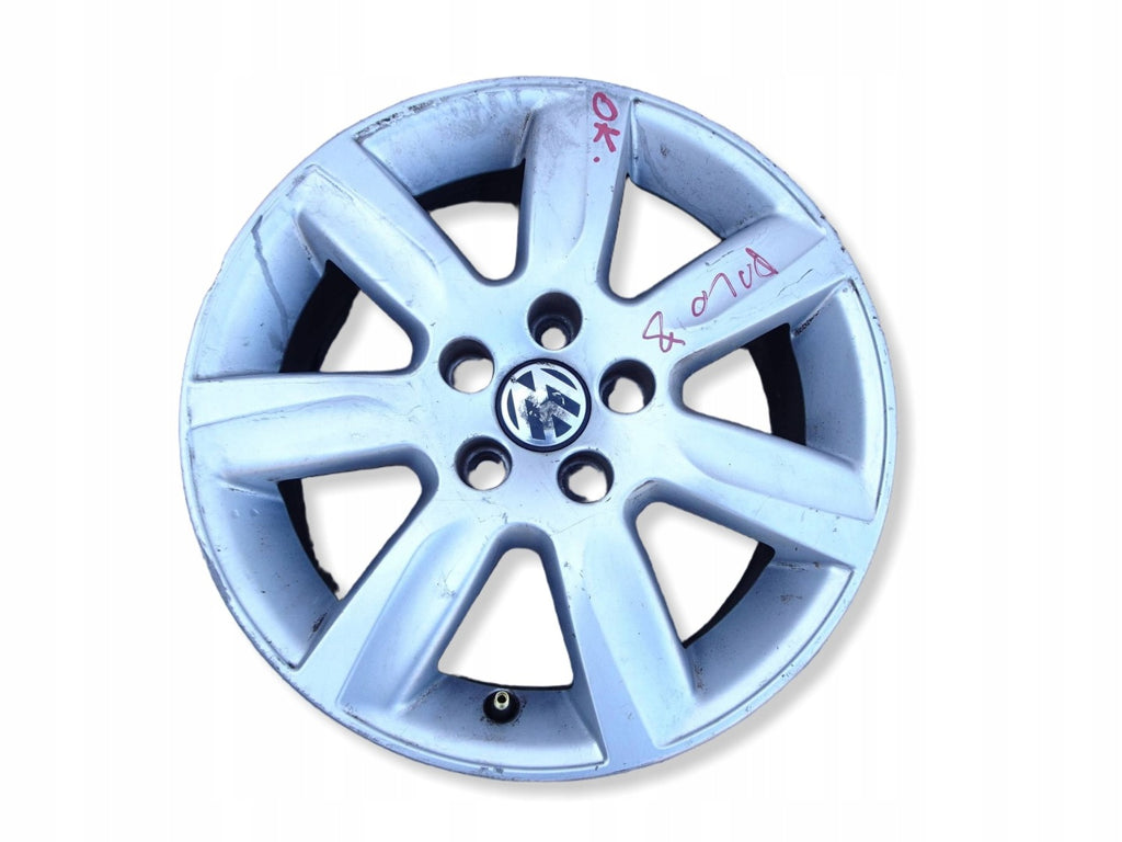 1x Alufelge 15 Zoll 6R0601025L VW Polo Rim Wheel FEL8442300358so
