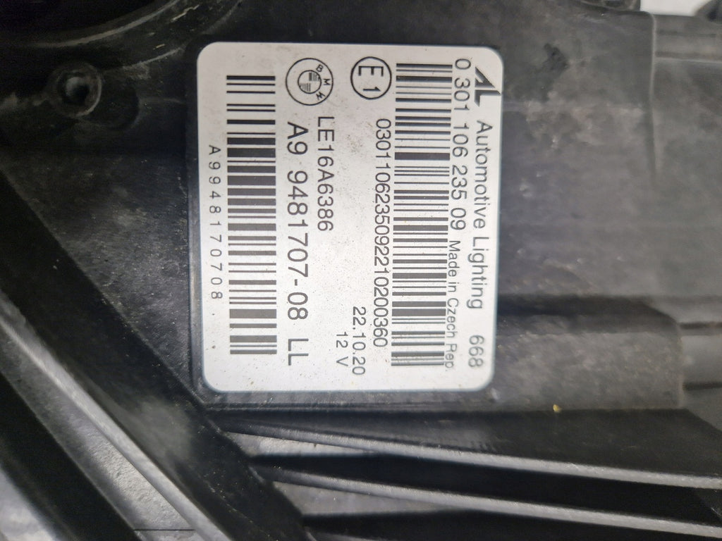 Frontscheinwerfer BMW 3 G21 G20 9481707-08LL 9481707-08 Links Headlight SCH6694789519ck