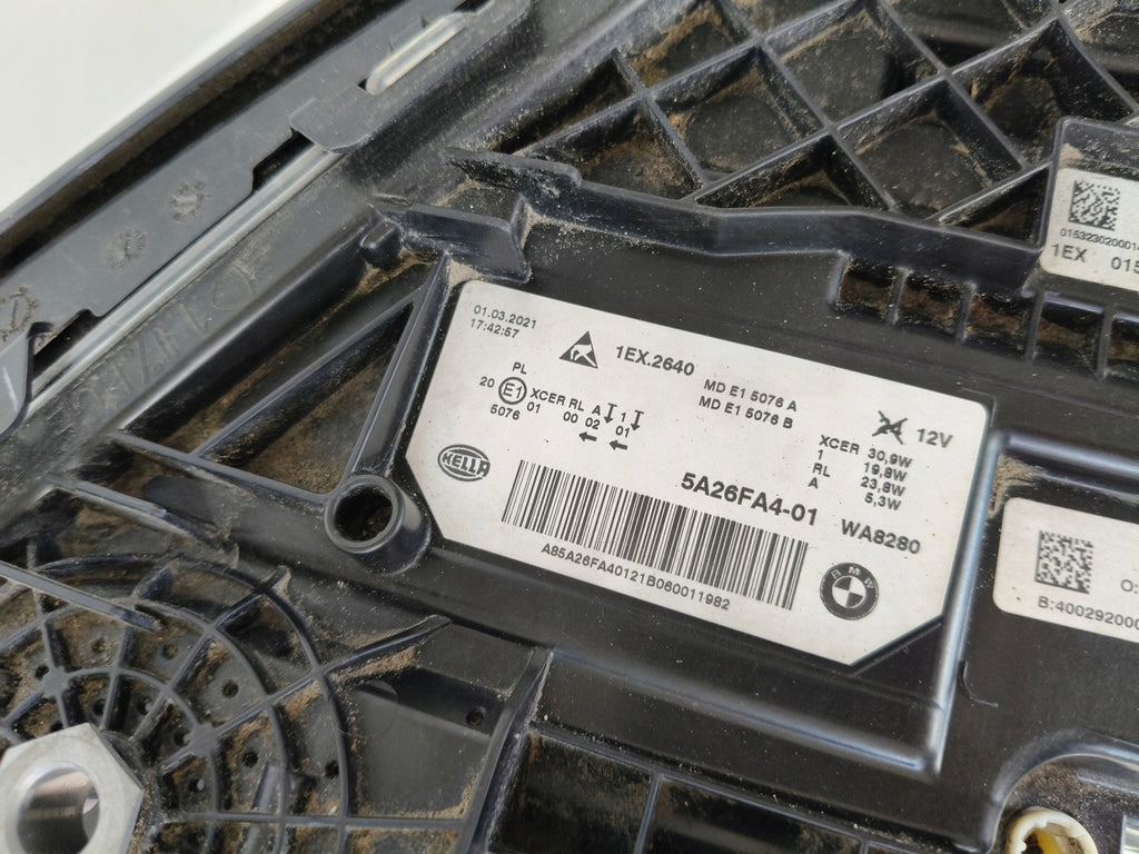 Frontscheinwerfer BMW 5 G31 G30 5A26FA4 Full LED Rechts Scheinwerfer Headlight SCH4530493863wd