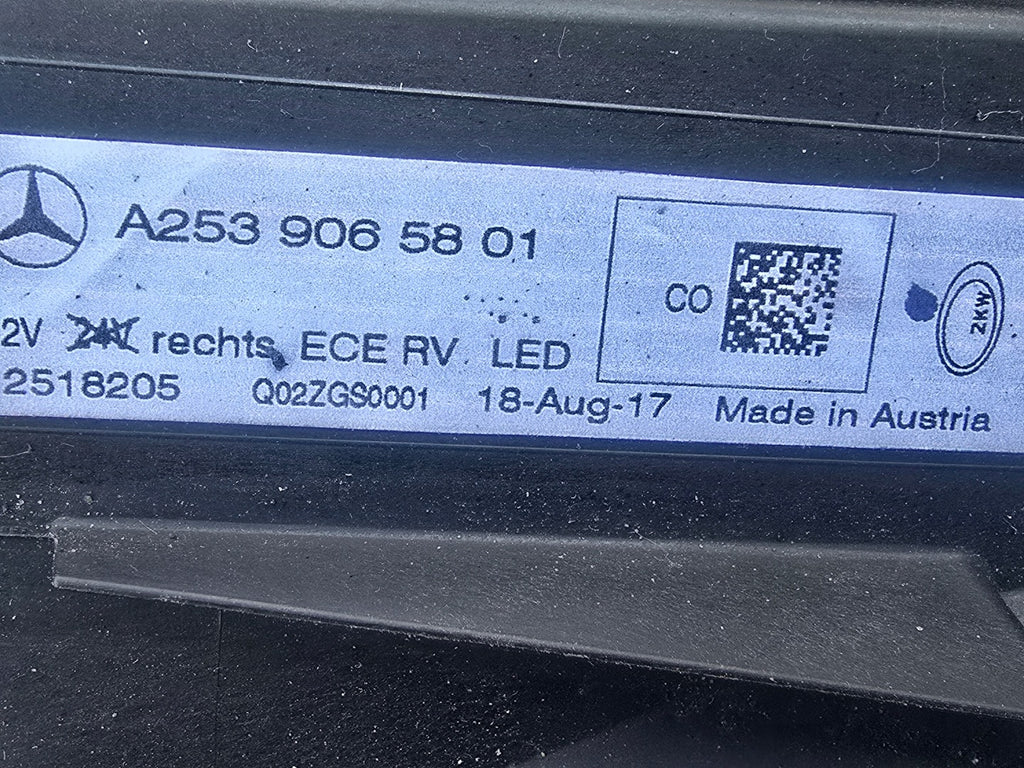 Frontscheinwerfer Mercedes-Benz Glc A2539065801 LED Rechts Headlight SCH9656226252rc