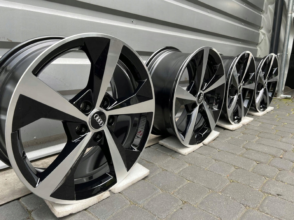 4x Alufelge 18 Zoll 8.0" 5x112 46ET Glanz Silber 8Y0601025J Audi Rim Wheel FEL7680903681kv