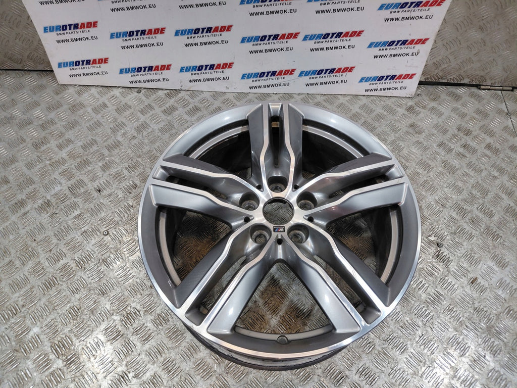 1x Alufelge 18 Zoll 7.5" 5x112 51ET Glanz Graphit 7850456 BMW F39 F48 Mg FEL3715983957tu
