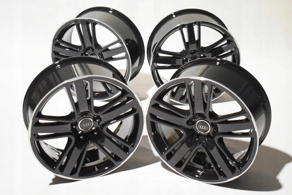 4x Alufelge 19 Zoll 8.0" 5x112 26ET Glanz Schwarz 8T0601025AJ Audi A5 Rim Wheel FEL2793167577dv