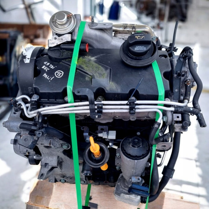 Motor Audi A3 BKC 1.9 TDI 105PS 77kW 170TKm 2003 Diesel Engine Komplett MOT5989110884uv