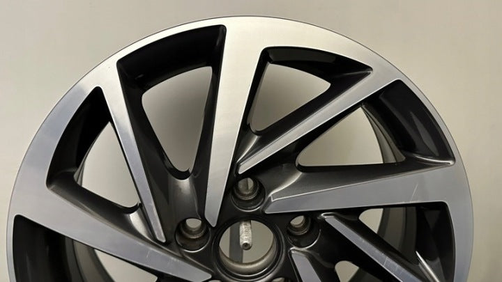 1x Alufelge 16 Zoll 6.5" 5x112 46ET 5G0601025DM Mg Rim Wheel FEL2555274670fp