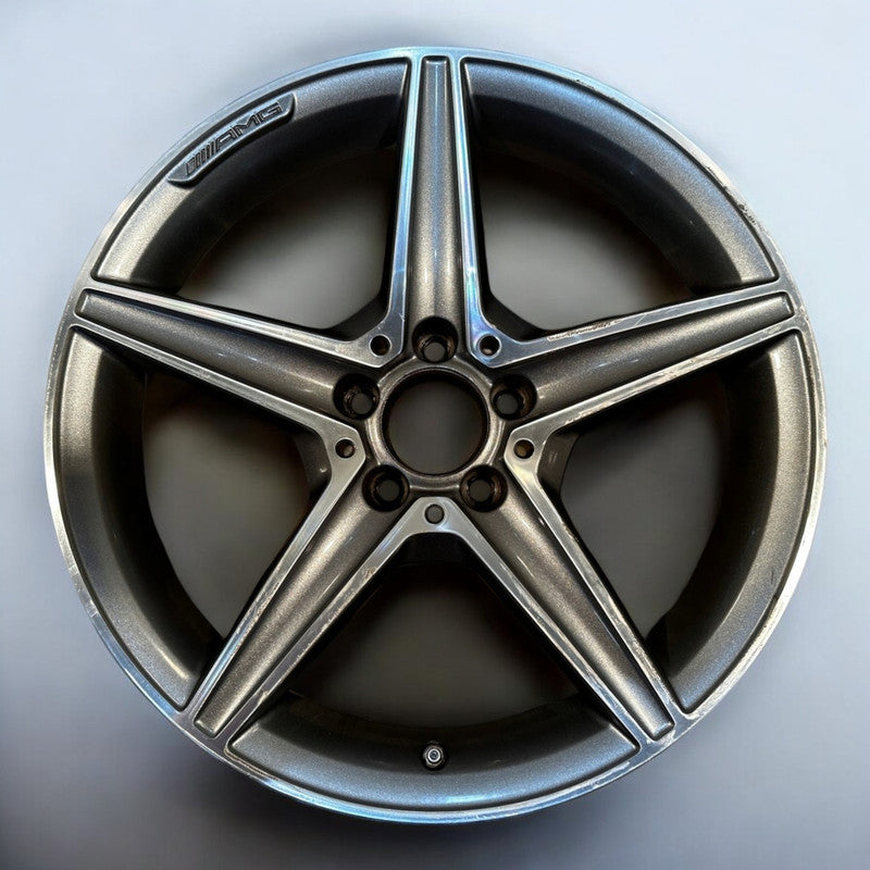 1x Alufelge 18 Zoll 8.5" 5x112 49ET A2054011200 Mercedes-Benz W205 Rim Wheel