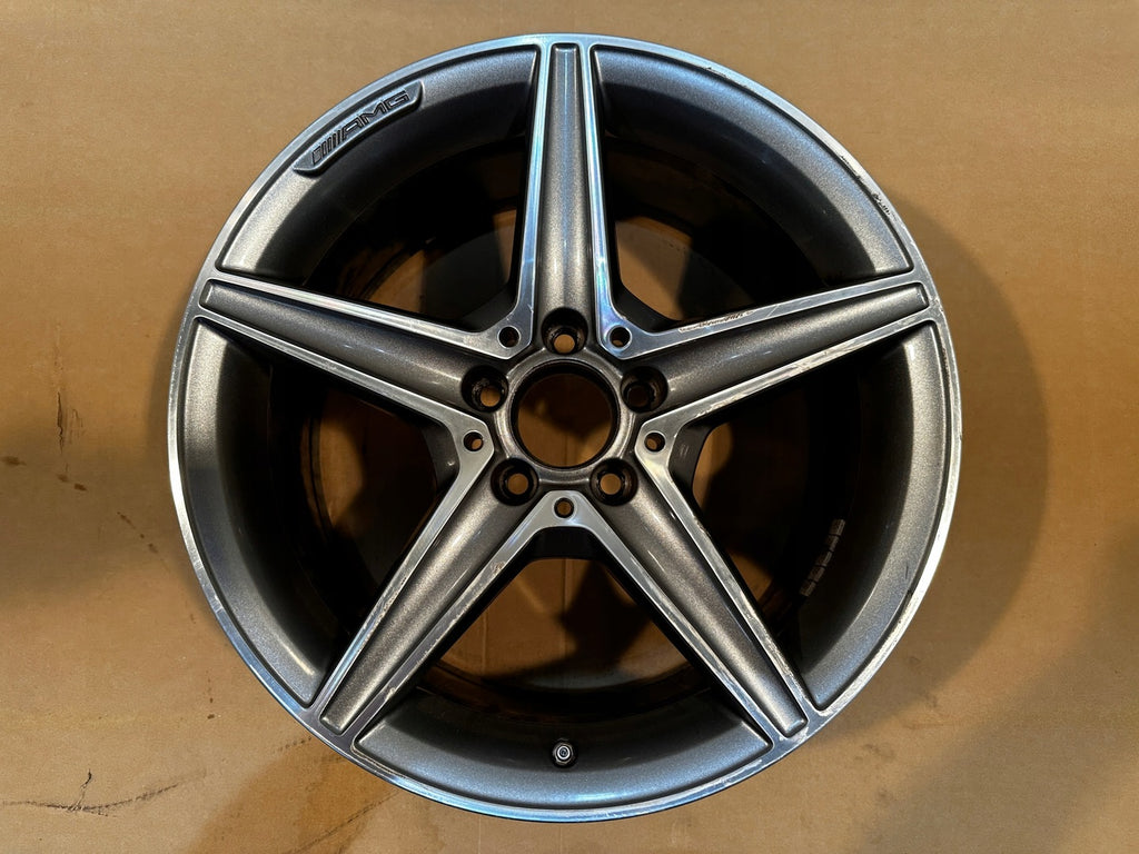 1x Alufelge 18 Zoll 8.5" 5x112 49ET A2054011200 Mercedes-Benz W205 Rim Wheel