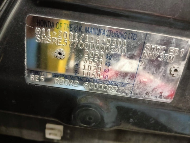 Motor Honda Cr-V III R20A2 2.0 150PS 110kW 175TKm 2011 Engine Komplett MOT4401534228ua