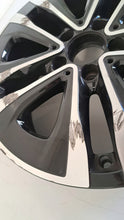 Load image into Gallery viewer, 1x Alufelge 17 Zoll 6.5&quot; 5x112 44ET Glanz Schwarz A1774012900 Mercedes-Benz