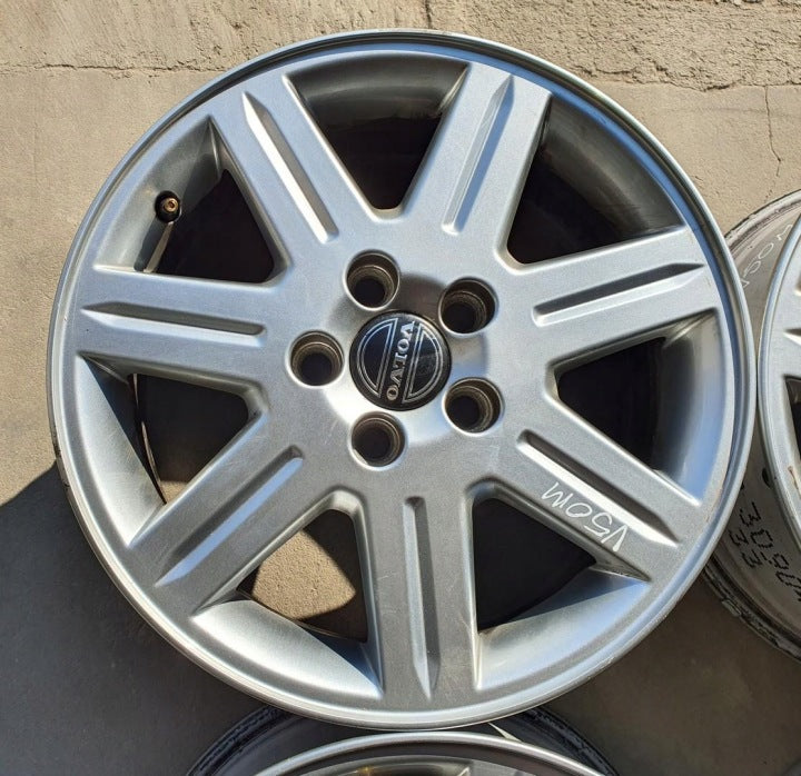 4x Alufelge 16 Zoll 6.5" 5x108 8665466 Volvo V50 Rim Wheel FEL6955388634mm