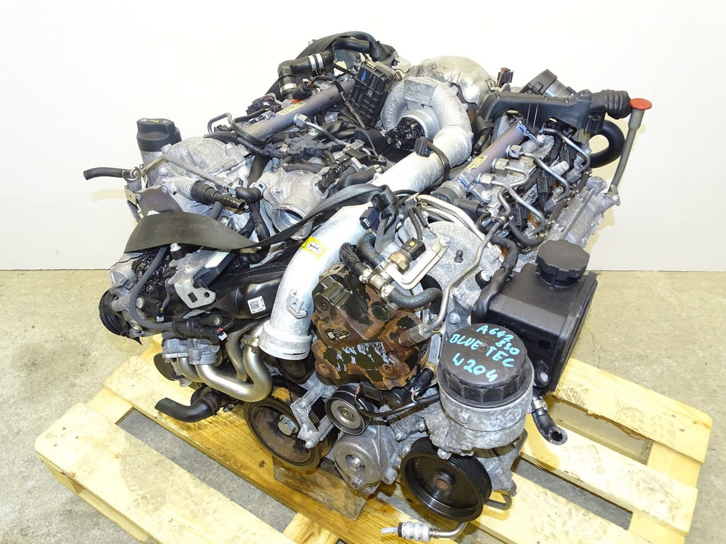 Motor Mercedes-Benz W204 W212 642830 3.0 CDI 139TKm Diesel Engine Unkomplett