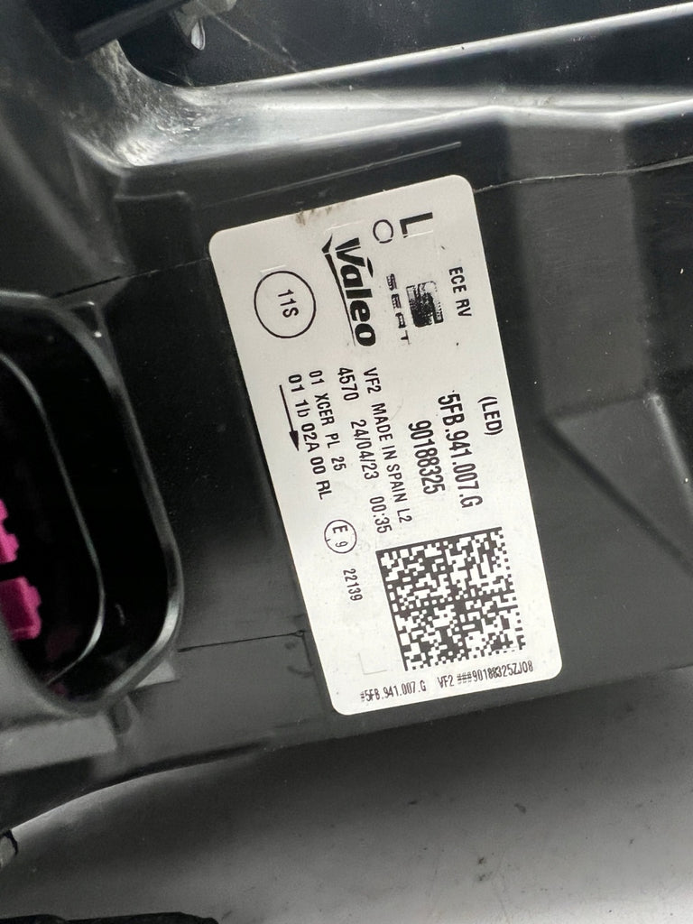 Frontscheinwerfer Seat Leon 5FB941007G Full LED Links Scheinwerfer Headlight SCH9630900657km