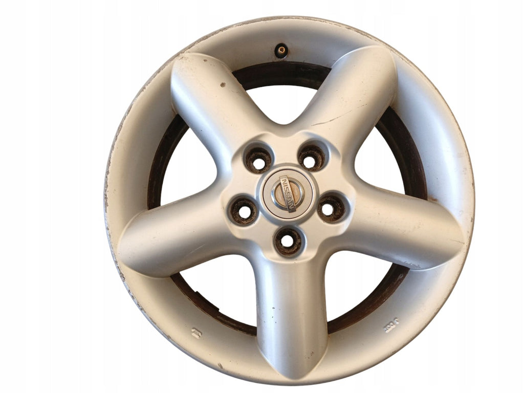 4x Alufelge 16 Zoll 6.5" 5x114.3 Glanz Silber Nissan X-Trail I T30 Rim Wheel FEL9778772044ul
