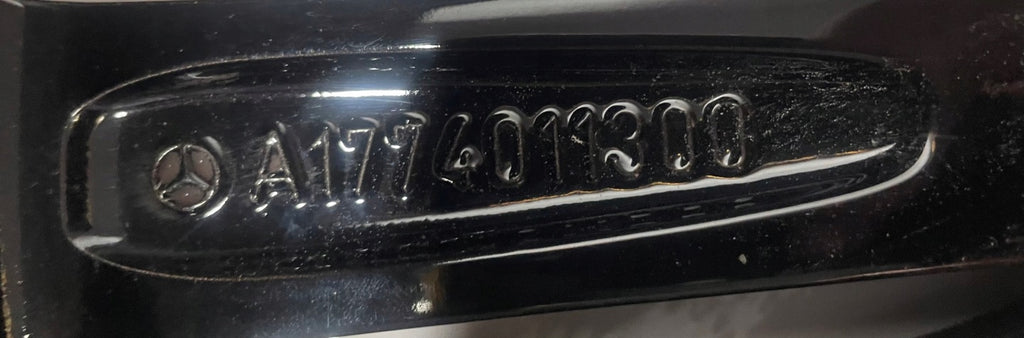 1x Alufelge 18 Zoll 7.5" 5x112 49ET Glanz Schwarz A1774011300 Mercedes-Benz W177 FEL7638312398un