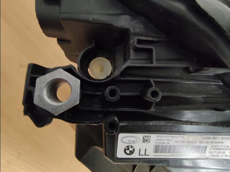 Frontscheinwerfer BMW 6 G32 7496433-01 LED Links Scheinwerfer Headlight SCH1271072556ga