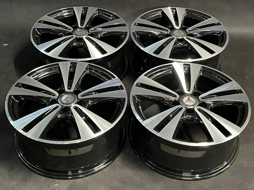 4x Alufelge 17 Zoll 7.5" 5x112 52 5ET A2464011400 Mercedes-Benz W246 Rim Wheel FEL6254051006dj