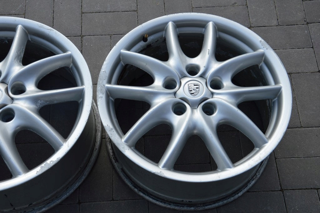 2x Alufelge 19 Zoll 9.0" 5x130 7L5601025B Porsche Cayenne Rim Wheel