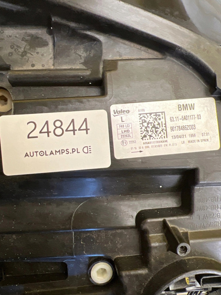 Frontscheinwerfer BMW X1 F48 5A01177-03 LED Links Scheinwerfer Headlight SCH3751460591hf