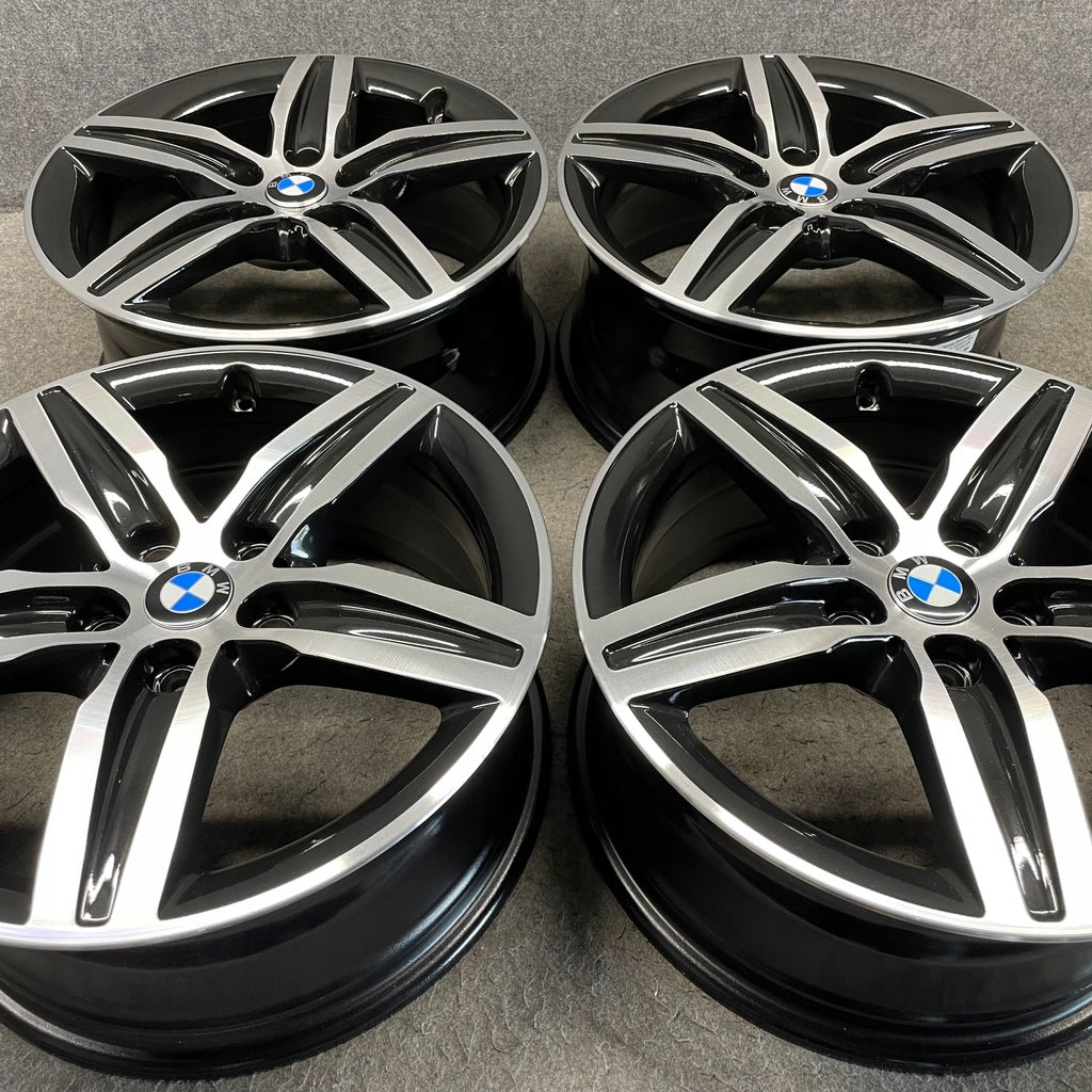 4x Alufelge 17 Zoll 7.5" 5x112 6855091 BMW 2 F45 F46 Rim Wheel FEL8153647554yr