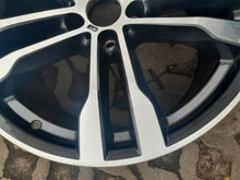 Load image into Gallery viewer, 1x Alufelge 20 Zoll 11.0" 5x120 37ET Glanz Silber BMW X5 F15 F16 Mg Rim Wheel FEL6553318790eq