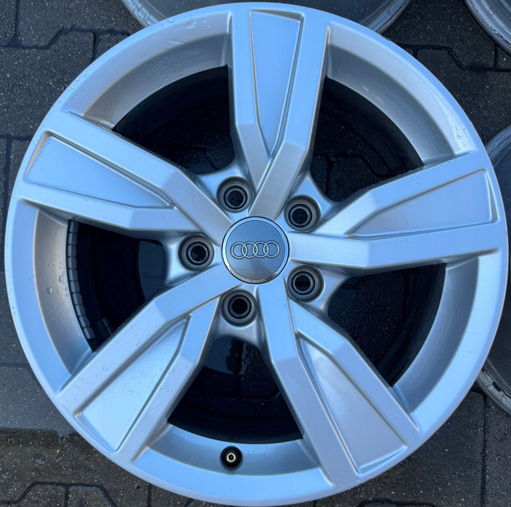 4x Alufelge 16 Zoll 7.0" 5x112 35ET Glanz Silber 8W0601025A Audi Rim Wheel FEL3249603263ci
