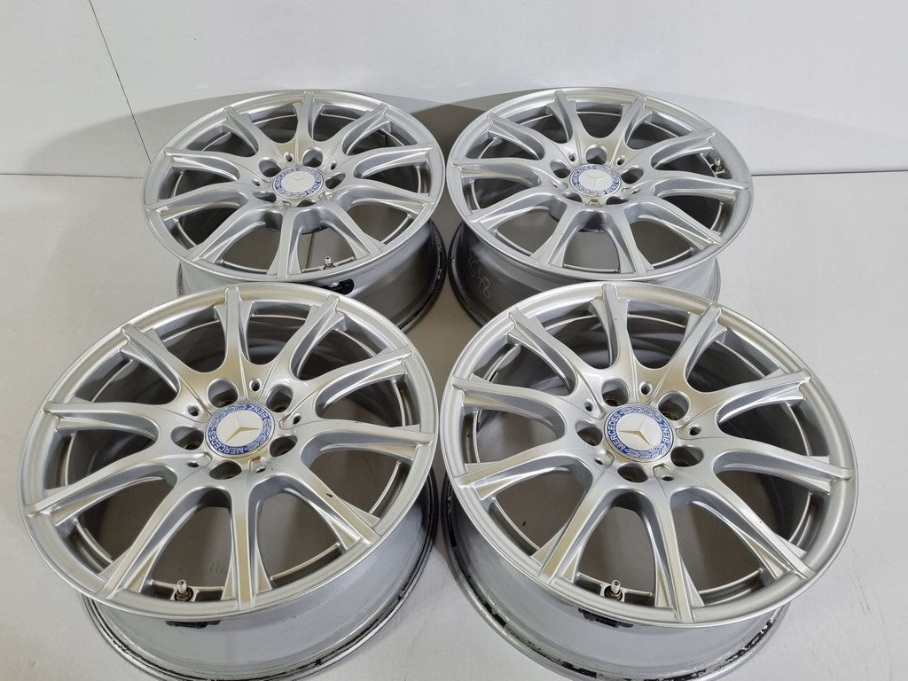 4x Alufelge 16 Zoll 6.5" 5x112 38ET A2054012400 Mercedes-Benz Rim Wheel FEL1284171798rg