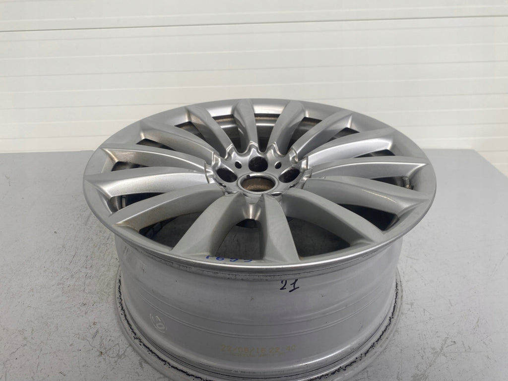 1x Alufelge 19 Zoll 8.5" 5x112 25ET Glanz Silber 6861225 BMW 1 Rim Wheel FEL2252381878lp