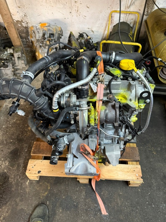 Motor Dacia Renault I H4B400 0.9 TCE 90PS 66kW 80TKm Benzin Engine Komplett MOT3173102790aw