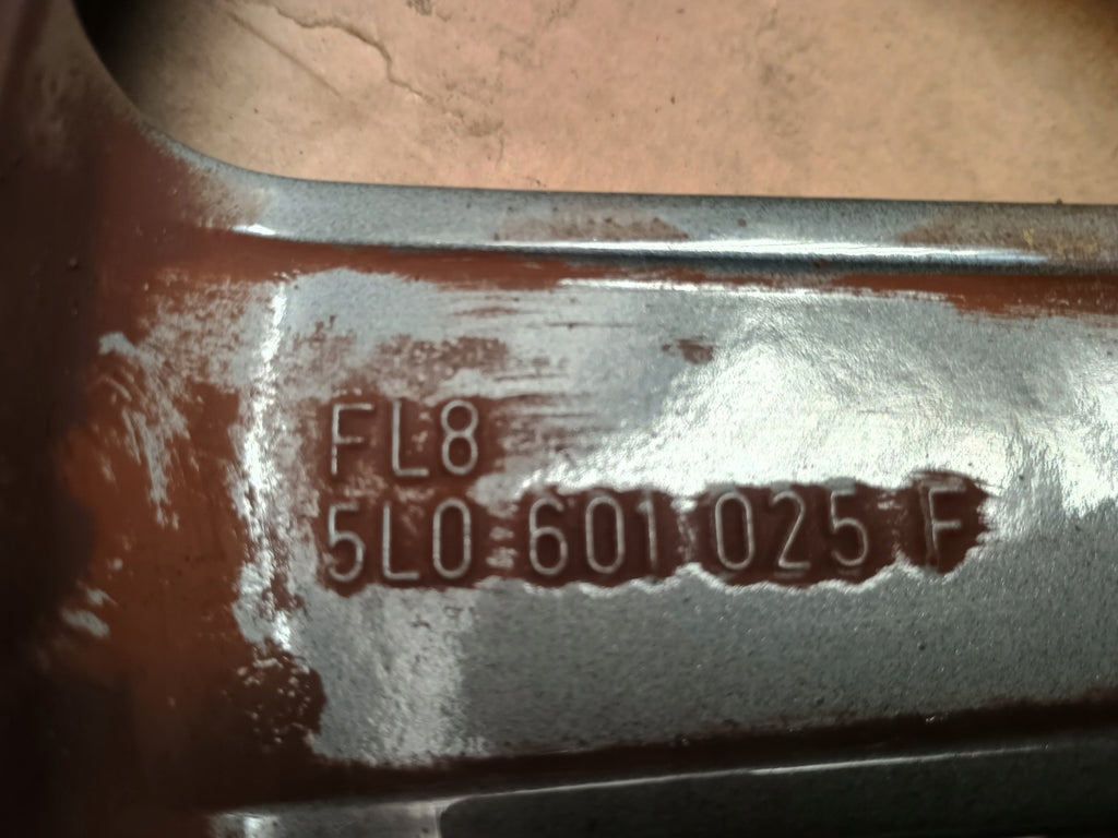 1x Alufelge 17 Zoll 7.0" 5x112 45ET Glanz Schwarz 5L0601025F Skoda Yeti FEL6335794539jt