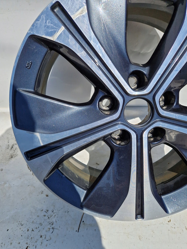 1x Alufelge 17 Zoll 6.5" 5x114.3 45ET Mg Zs Leaf Rim Wheel