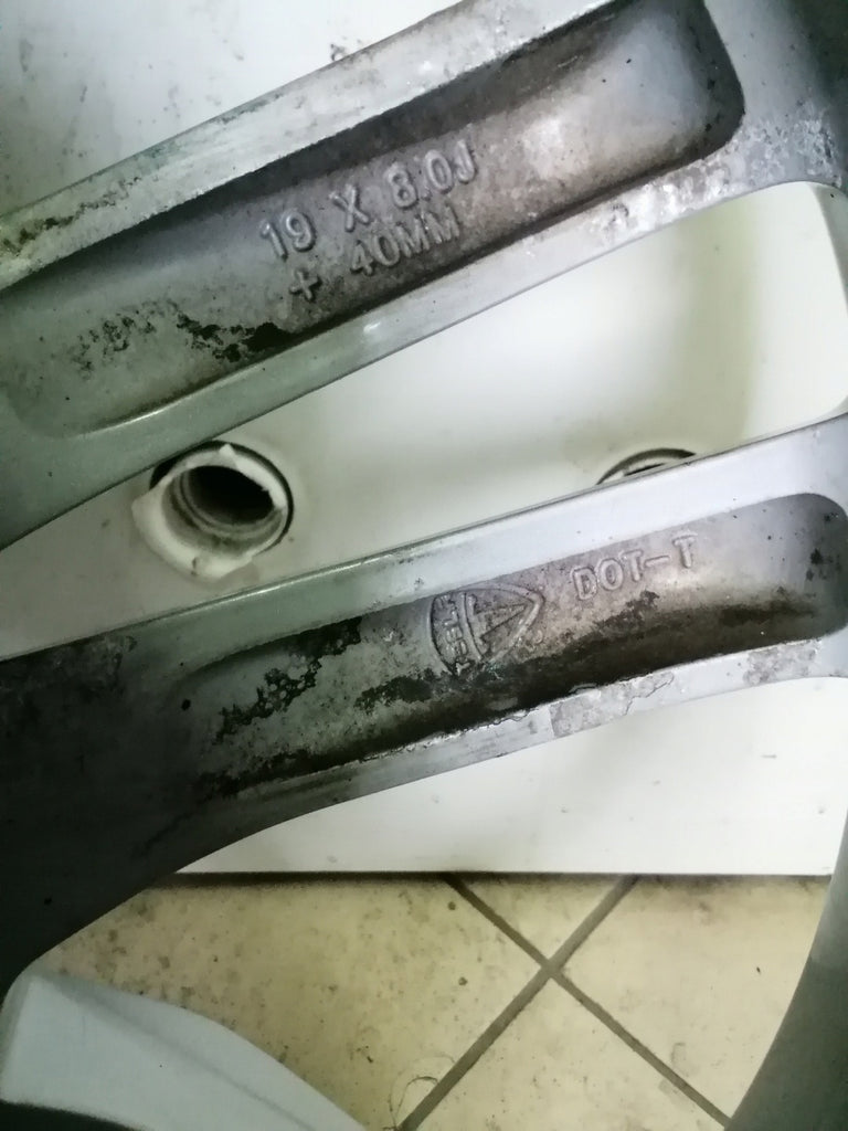 1x Alufelge 19 Zoll 8.0" 5x120 40ET 6007214-00-E Tesla S Rim Wheel FEL5423148773gy