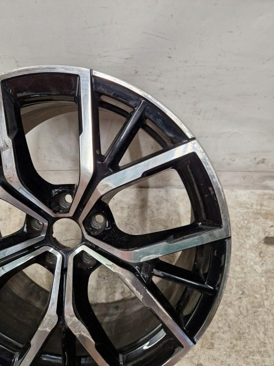 1x Alufelge 19 Zoll 8.0" 5x112 30ET Glanz Schwarz 8747405 BMW 5 G31 G30 FEL7042018138tt