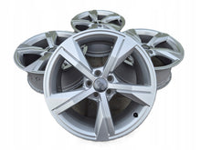 Laden Sie das Bild in den Galerie-Viewer, 4x Alufelge 17 Zoll 7.5" 5x112 46ET Glanz Silber 82A601025 Audi A1 82 I FEL1691410340nr