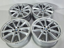 Laden Sie das Bild in den Galerie-Viewer, 4x Alufelge 17 Zoll 7.5" 5x112 27ET Glanz Silber BMW Rim Wheel FEL6756263863iz