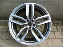 Load image into Gallery viewer, 1x Alufelge 21 Zoll 8.5" 5x112 33ET Silber 8R0601025AM Audi Rim Wheel FEL9241123190fw