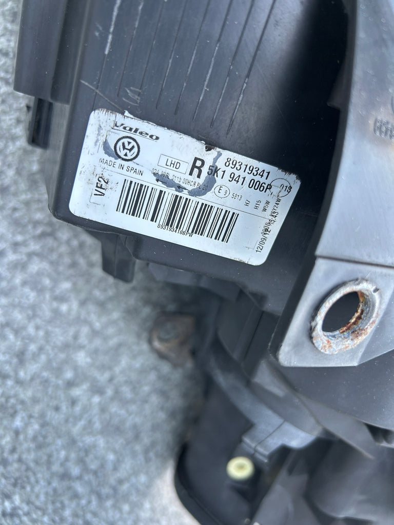 Frontscheinwerfer VW Golf VI 5K1941006P Rechts Scheinwerfer Headlight SCH2374239146hb