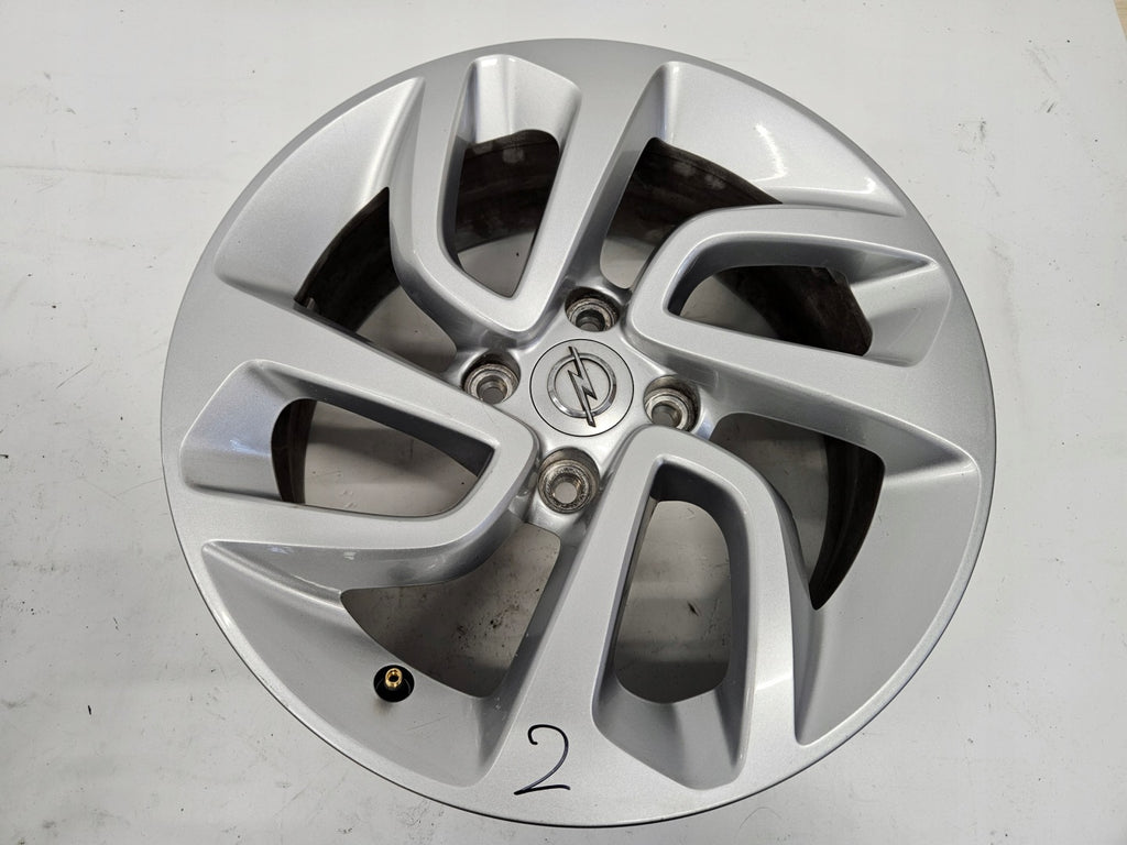 1x Alufelge 16 Zoll 6.5" 4x108 39007897 Opel Crossland X Corsa F Rim Wheel FEL2465777596wb