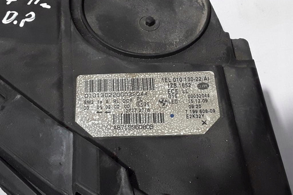 Frontscheinwerfer BMW 5 Gran Turismo F07 7199608 Xenon Rechts Headlight SCH2677947100hu