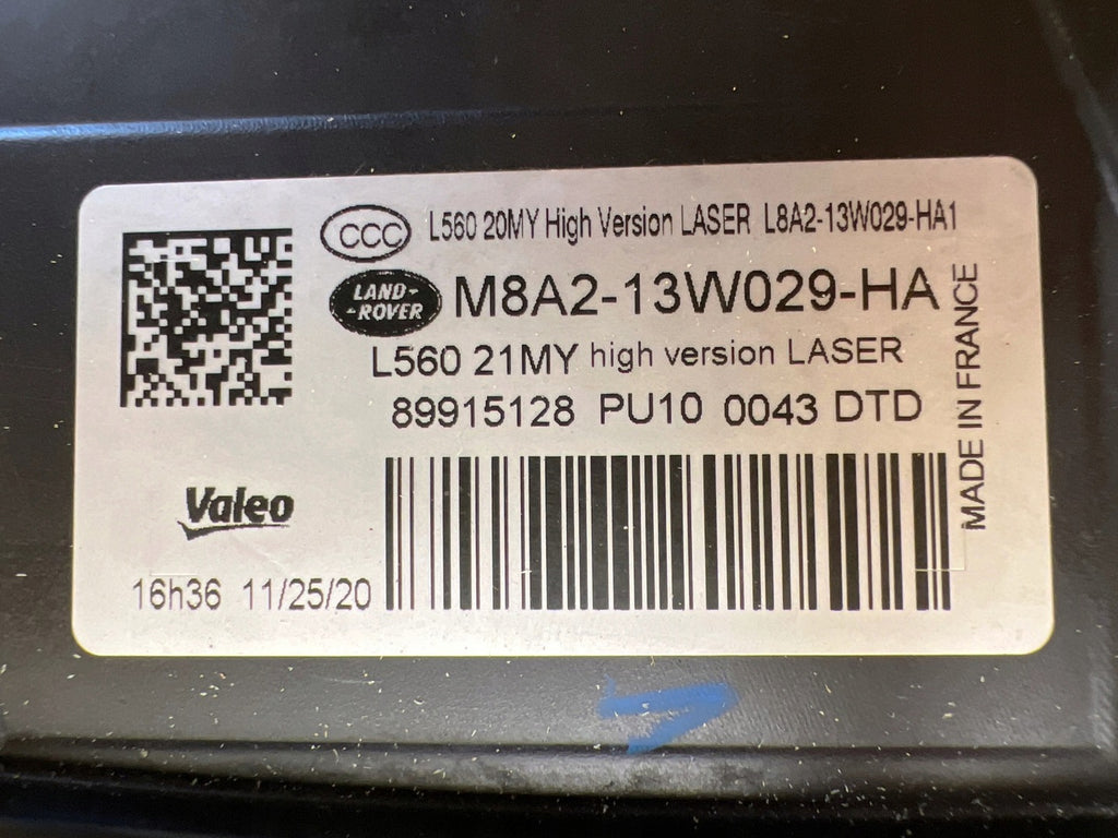 Frontscheinwerfer Land Rover Range I Velar M8A2-13W029-HA Laser Rechts Headlight SCH7588765536ee