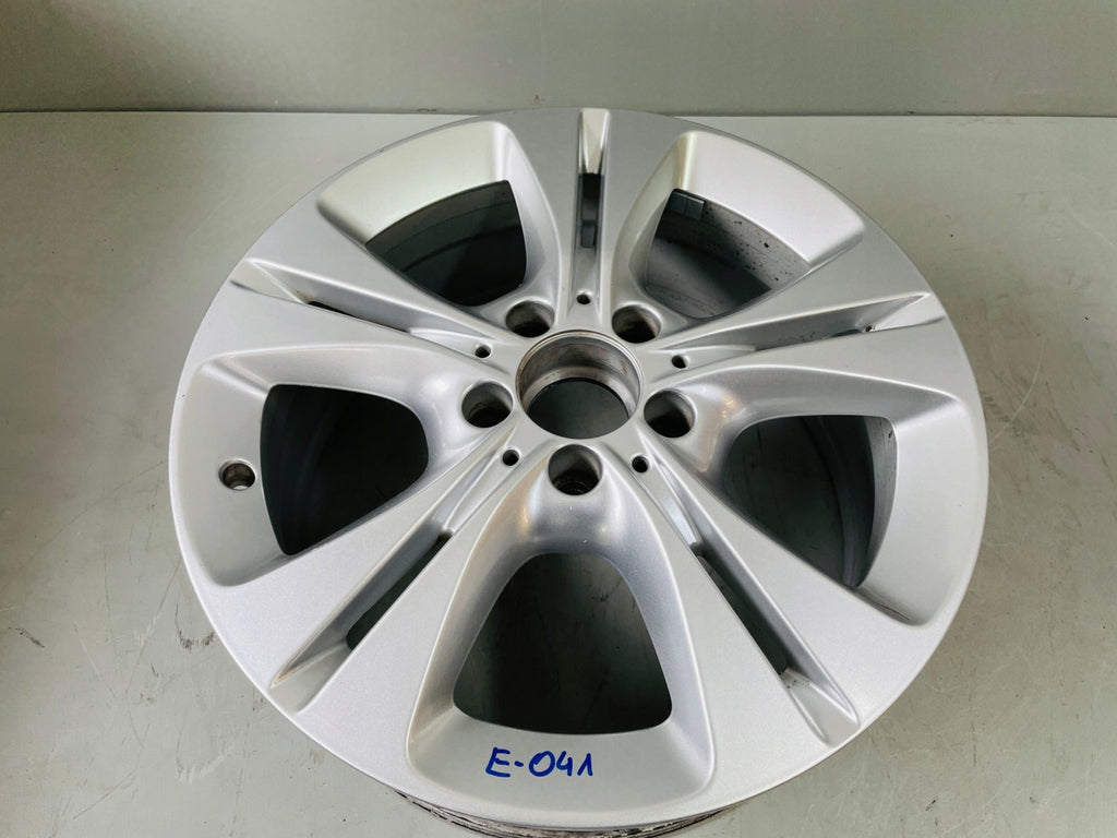 1x Alufelge 17 Zoll 7.0" 5x112 48,5ET Matt Silber A2054014300 Mercedes-Benz W205 FEL7134552538qm