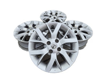 Load image into Gallery viewer, 4x Alufelge 15 Zoll 5.5" 4x100 40ET Glanz Silber 87169090 Nissan Micra I FEL7060816306ou