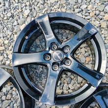 Load image into Gallery viewer, 4x Alufelge 17 Zoll 7.0" 5x114.3 50ET Glanz Schwarz KBA48362 Hyundai I Rim Wheel FEL6592339461um