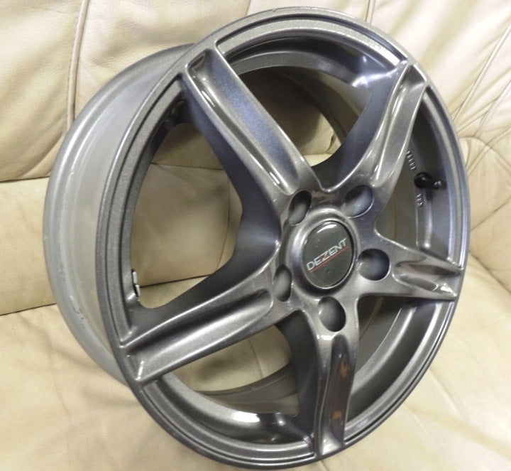 4x Alufelge 15 Zoll 6.0" 5x112 35ET Glanz Graphit KBA46994 Rim Wheel FEL6299163405gt