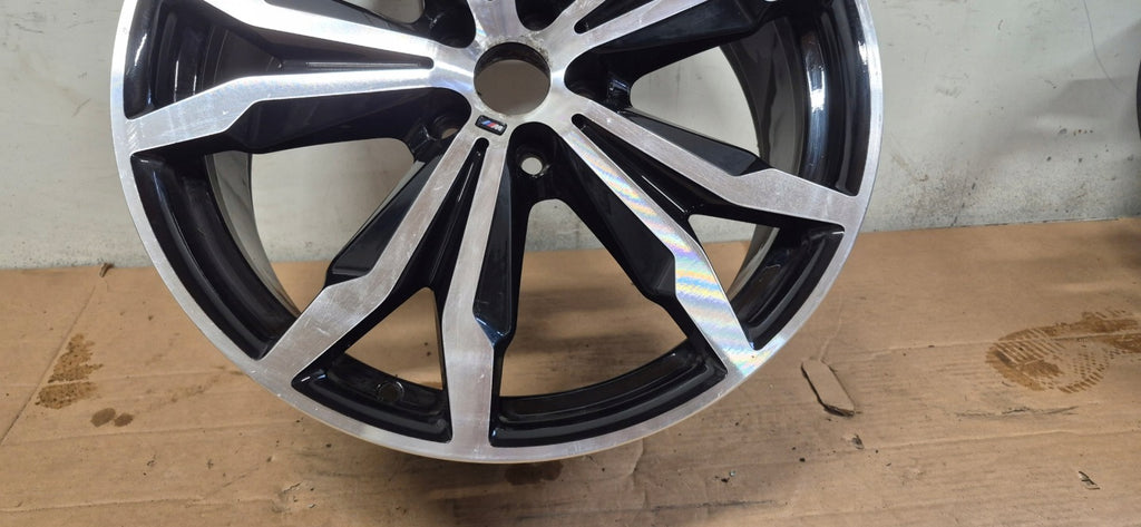 1x Alufelge 20 Zoll 8.0" 5x112 50ET Glanz Schwarz 8008622 BMW X1 F48 Rim Wheel FEL8761520915pi