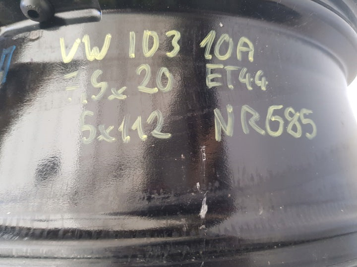1x Alufelge 20 Zoll 7.5" 5x112 46ET 10A601025B VW Rim Wheel FEL4517473062fd