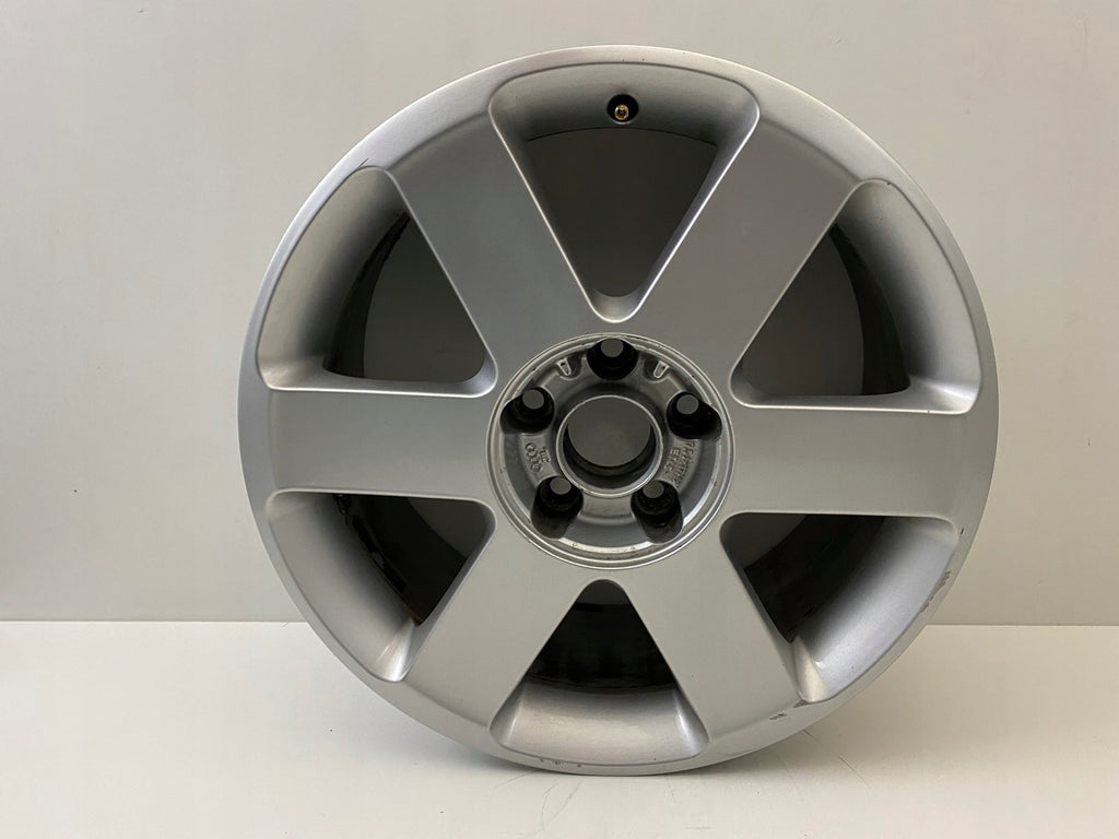 1x Alufelge 17 Zoll 7.5" 5x112 45ET Glanz Silber 8E0601025J Audi A4 B6 B7