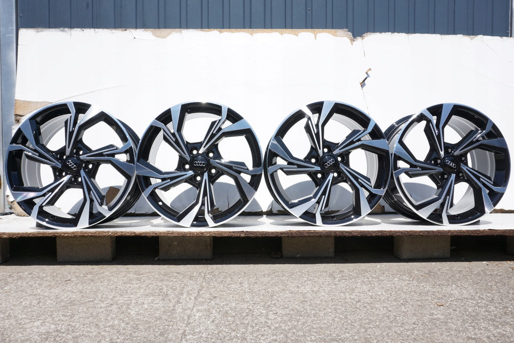 4x Alufelge 18 Zoll 8.0" 5x112 46ET Glanz Graphit 8Y0601025H Audi Mg Rim Wheel FEL7040305159hn