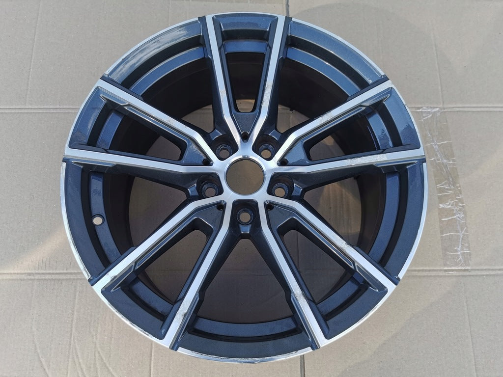 1x Alufelge 18 Zoll 8.5" 5x112 40ET Glanz Graphit 6897082 BMW 3 G21 G20 Mg FEL3580781693xo