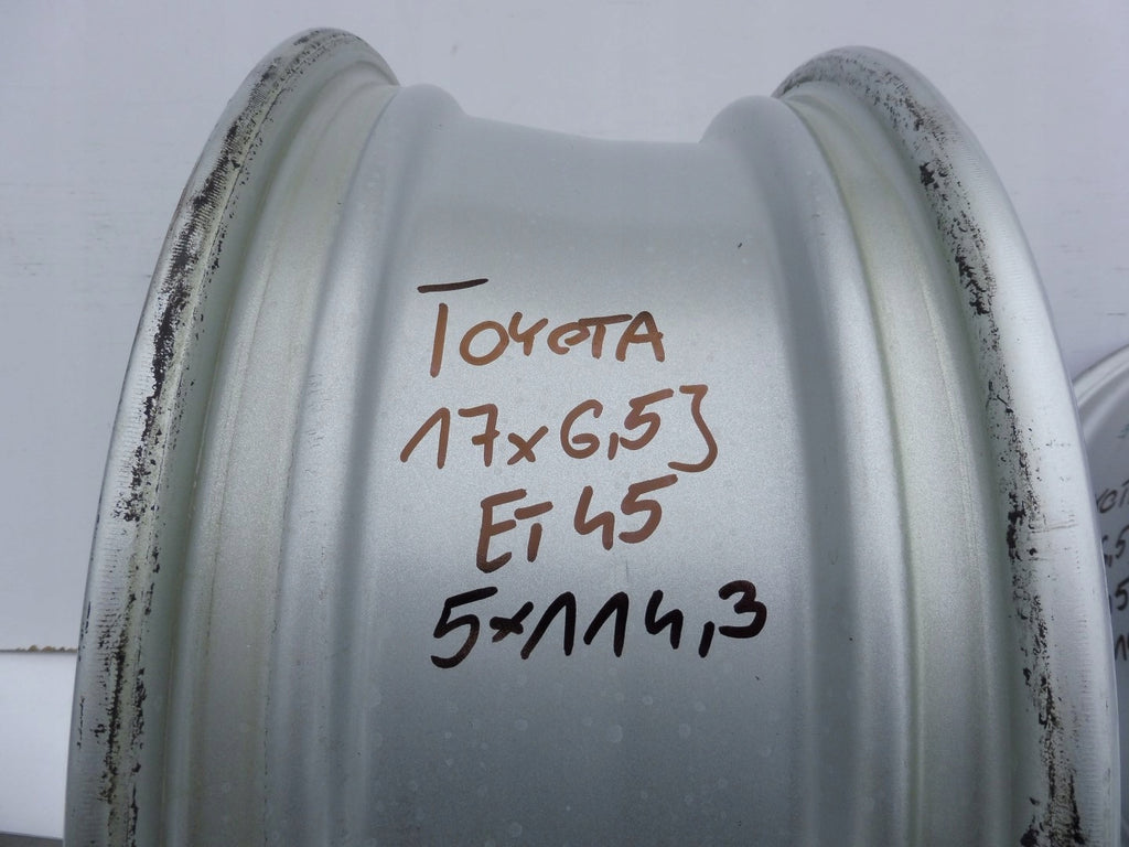 1x Alufelge 17 Zoll 6.5" 5x114.3 45ET Toyota Avensis Rim Wheel FEL8307994256wf