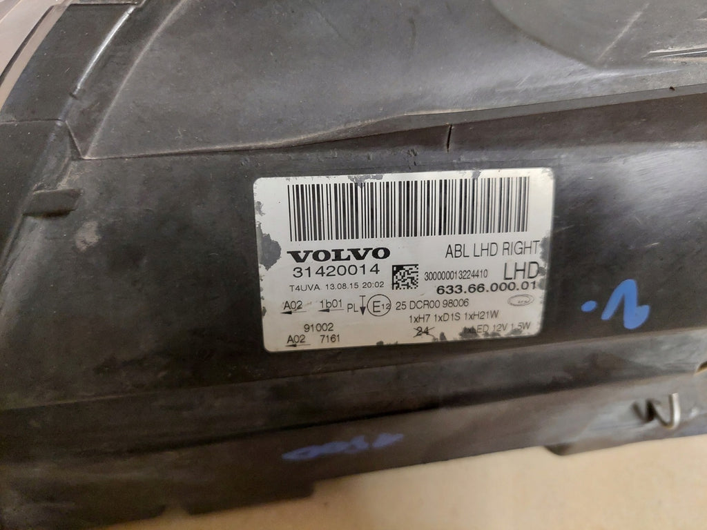 Frontscheinwerfer Volvo Xc70 31420014 Xenon Rechts Scheinwerfer Headlight